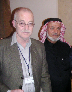 Dr Sheik Hareth Al-Dari (AMSI) and myself.